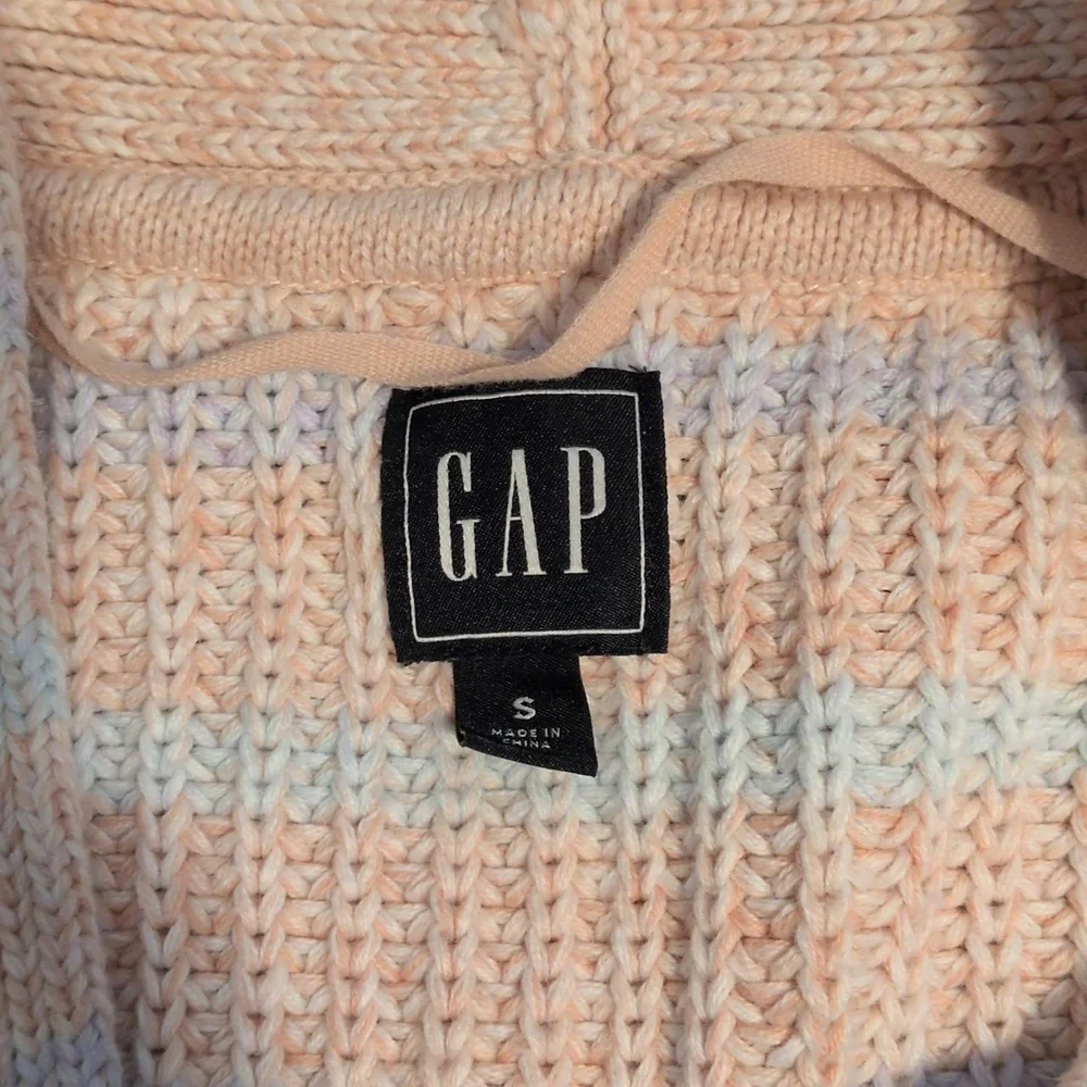 Gap 100% Cotton Pastel Cardigan Size Small - Picture 2 of 6